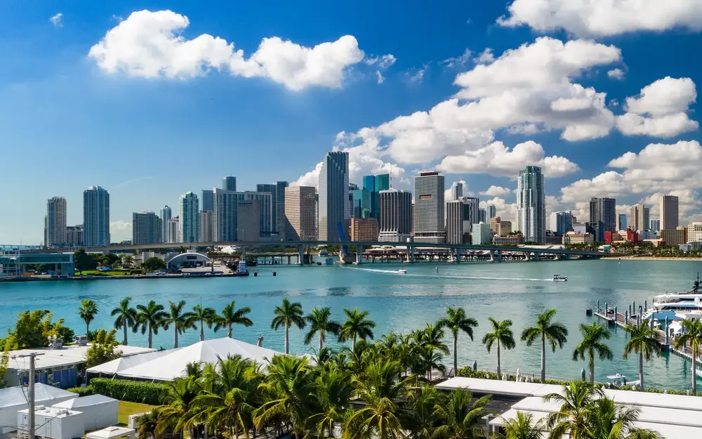 Downtown Miami skyline during the day