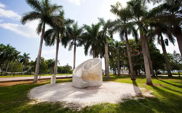 Slide sculpture at Bayfront Park