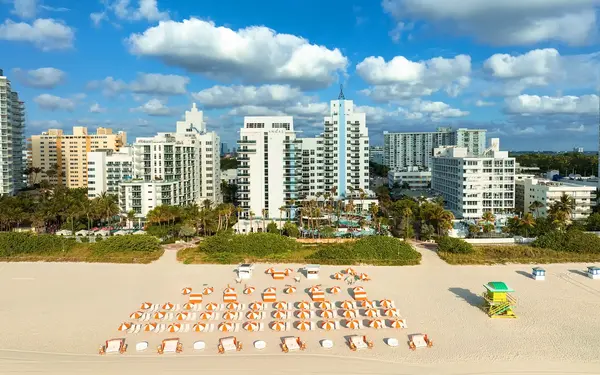 Andaz hotel from beach